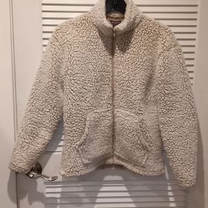 Eddie bauer Cozy Sherpa Collar Sweatshirt.